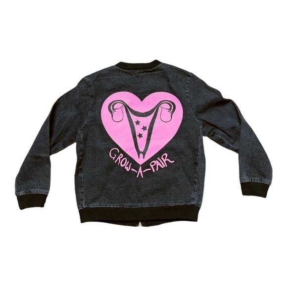 VALFRE Grow A Pair Washed Denim Jacket - Picture 3 of 6